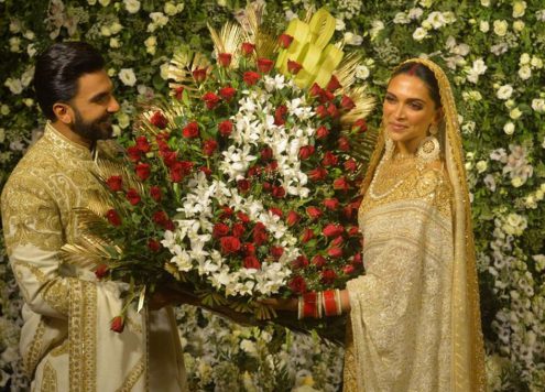 Deepika & ranveer Mumbai Reception