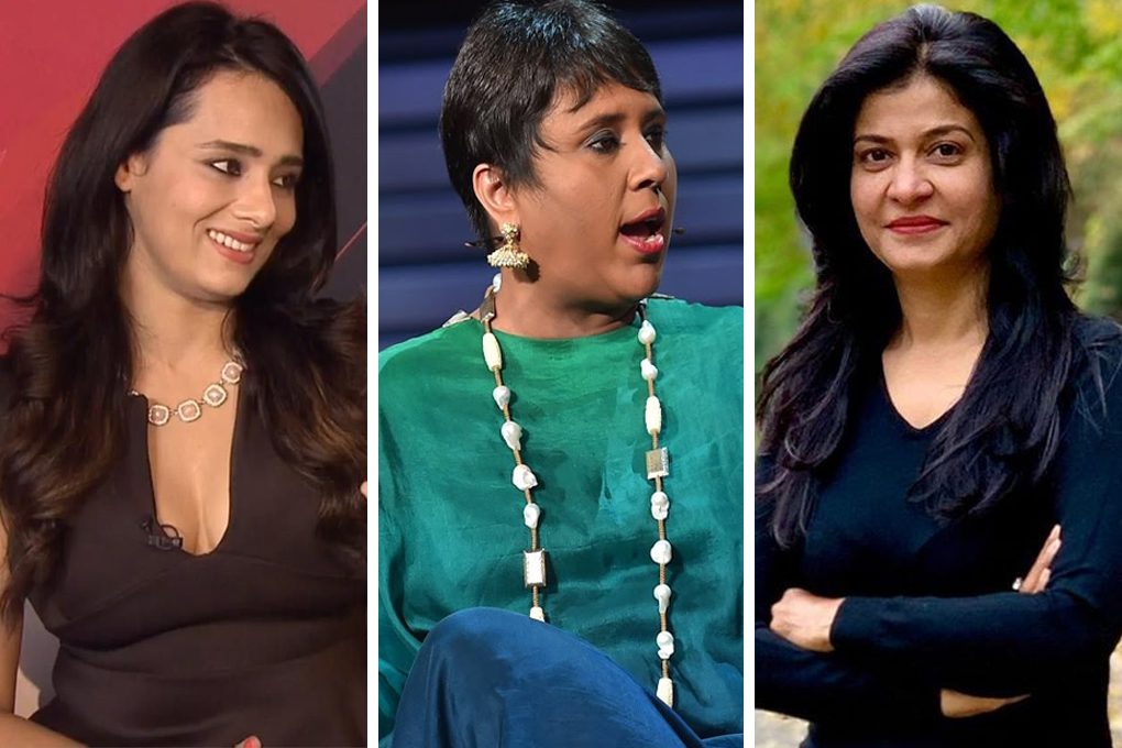 Mayanti Langer Binny, Barkha Dutt, Anjana Om Kashyap