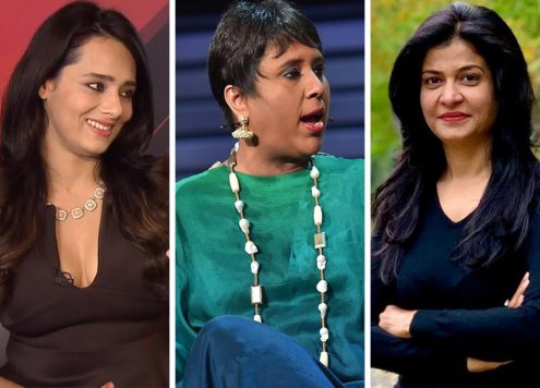 Mayanti Langer Binny, Barkha Dutt, Anjana Om Kashyap