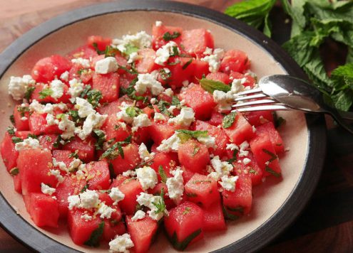 Watermelon Mint Salad