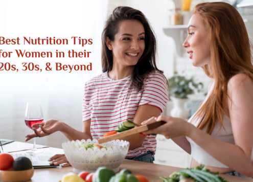 Nutrition and fitness for women in their 20s and 30s