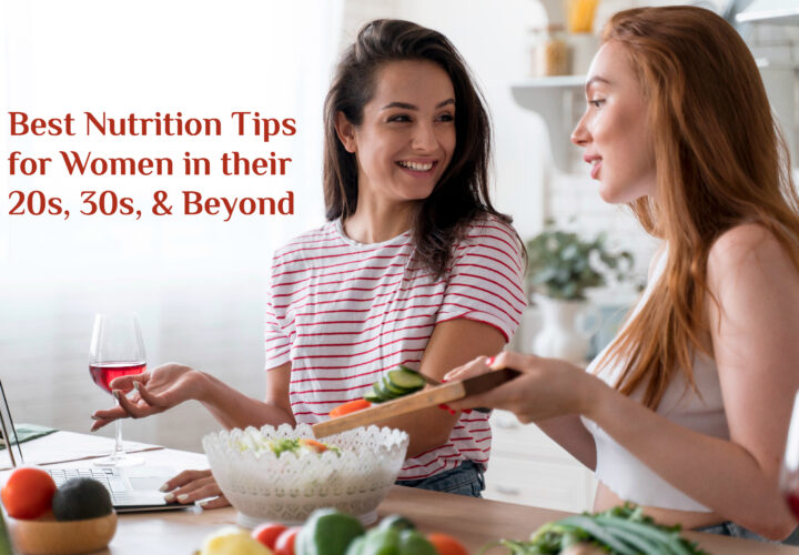 Nutrition and fitness for women in their 20s and 30s